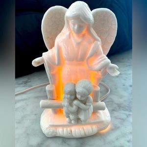 Guardian Angel Night Light - Antique